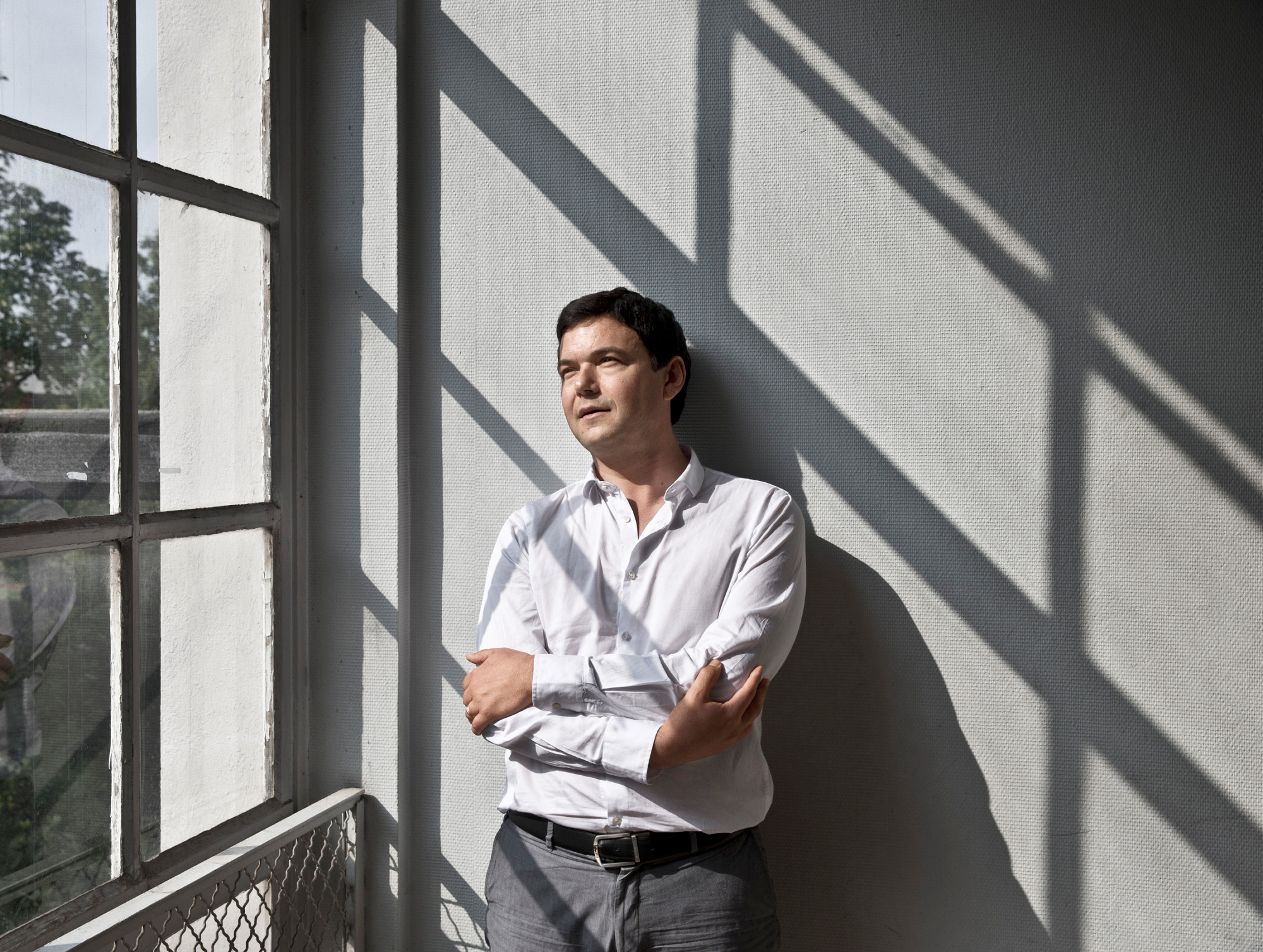 Thomas Piketty, at the Paris School of Economics.